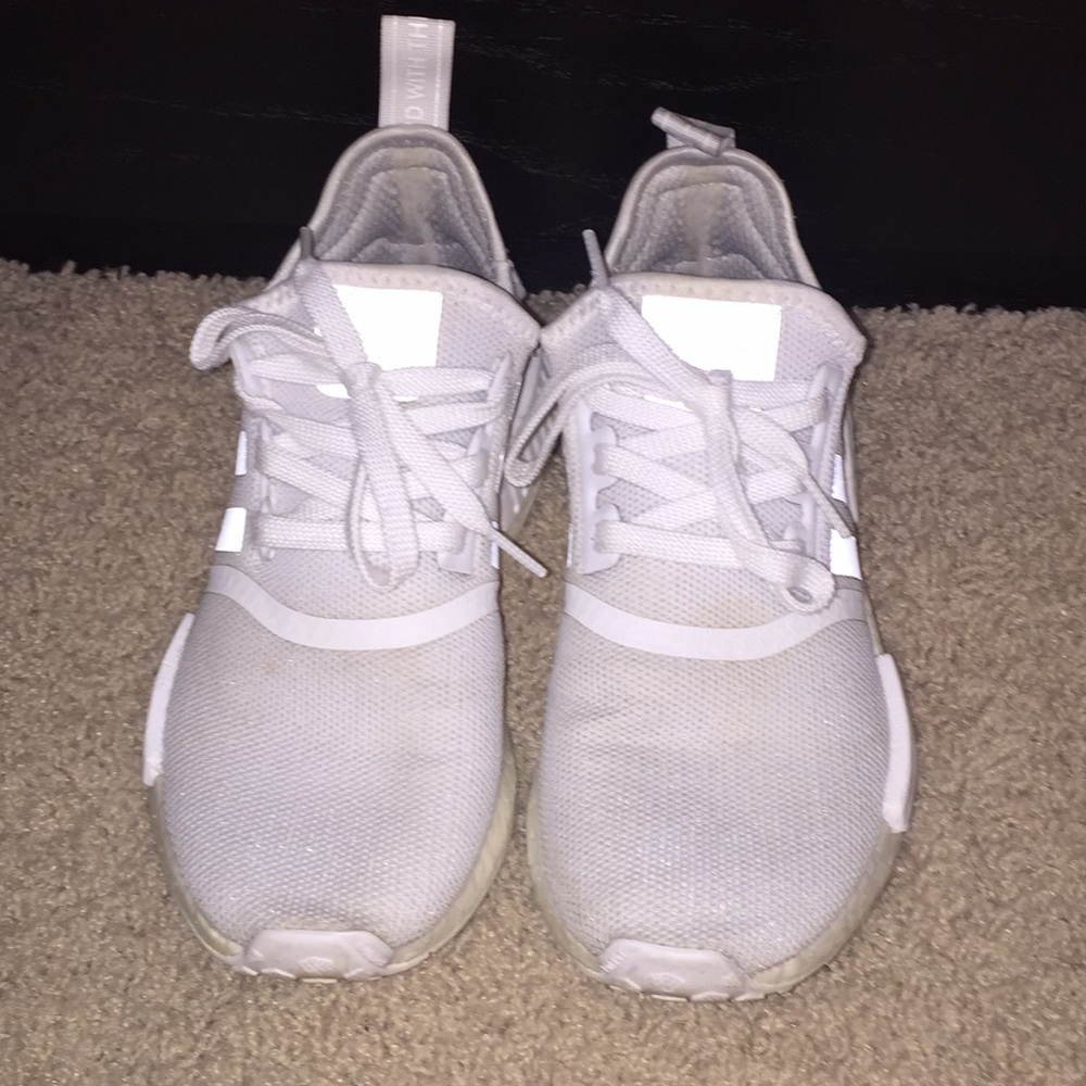 Adidas triple white NMD